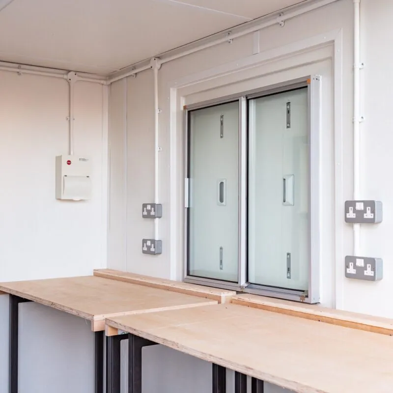 10ft New Workshop Office Shipping Container – Custom Modified - Image 4