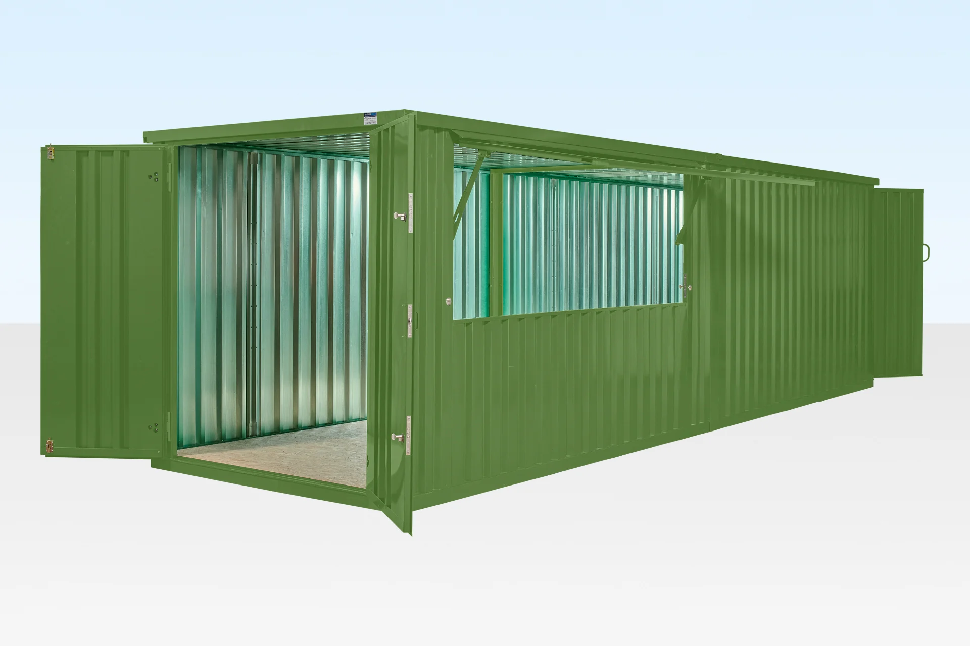 4m XL Flat Pack Kiosk - End-Linked Store Bundle (Custom Colour) - Image 10