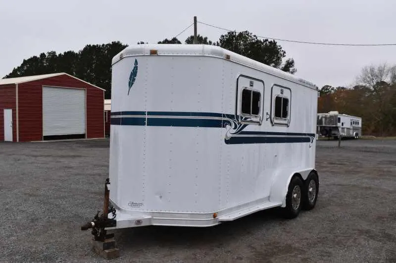 1995 Featherlite 2 Horse Bumper Pull Trailer - Image 6