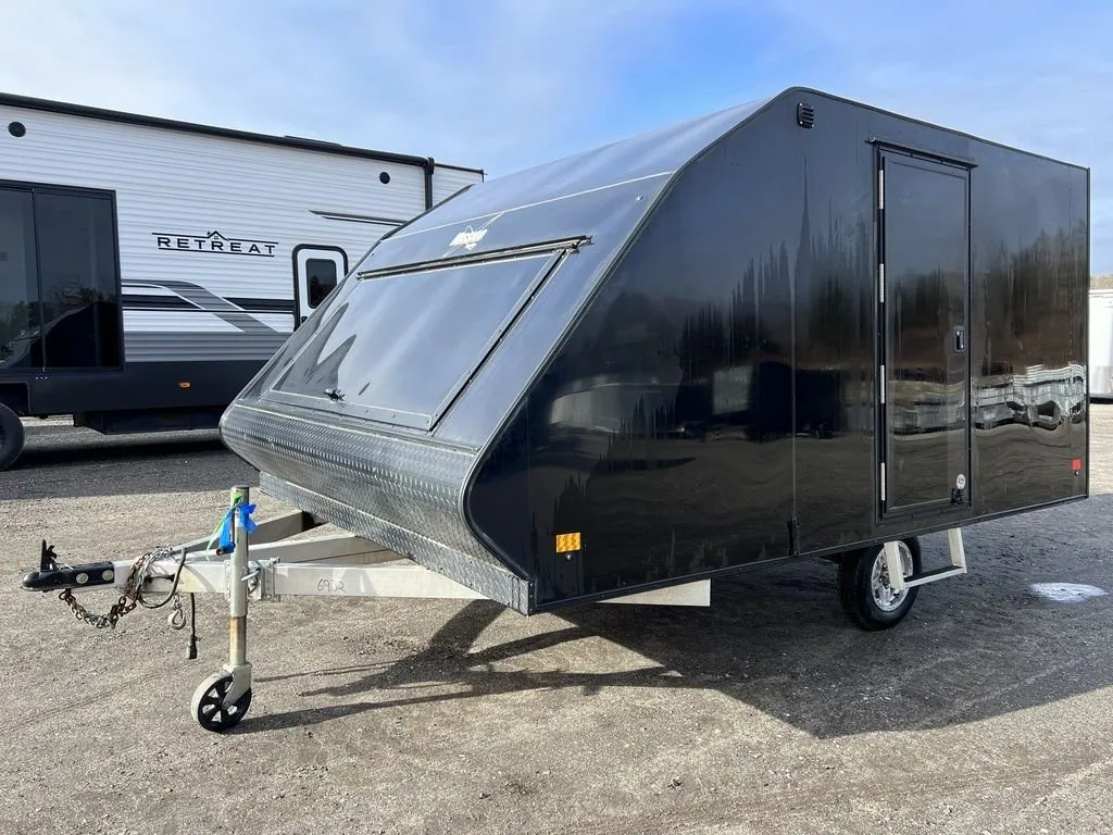 2021 Mission 101×12 2-Place Aluminum Crossover Snowmobile Trailer - Image 3