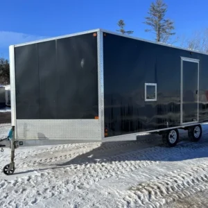 2008 Sno Pro 101×20 4-Place Aluminum Snowmobile Trailer