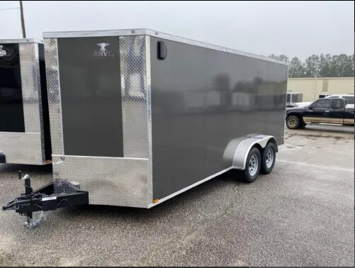 2024 Anvil 7x16 Enclosed Motorcycle Trailer