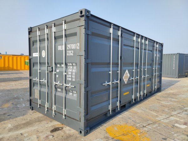 20ft Hazardous Waste Container with Side Opening