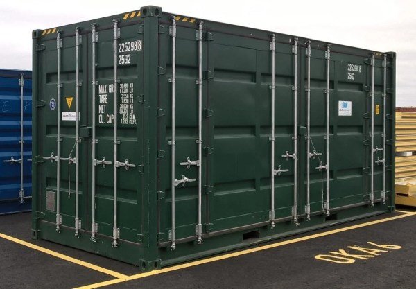 20ft Insulated Hazardous Waste Container with Side Opening