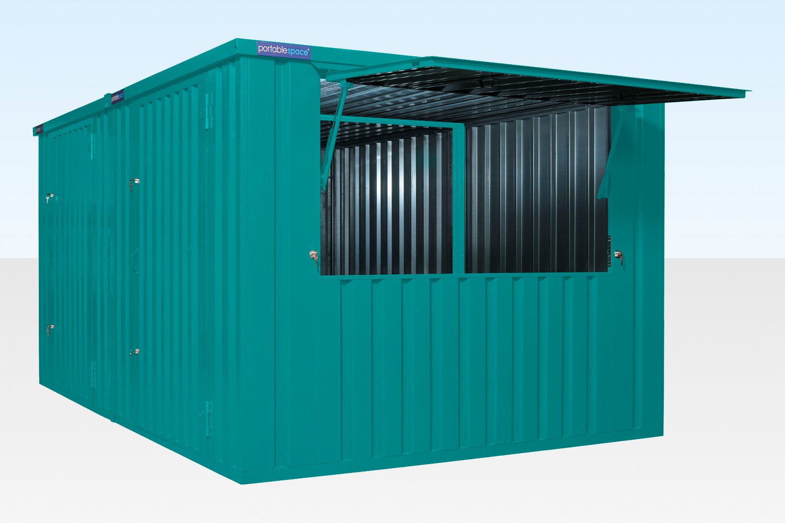 3m XL Flat Pack Kiosk – Side-Linked Store Bundle (Custom Color) - Image 5