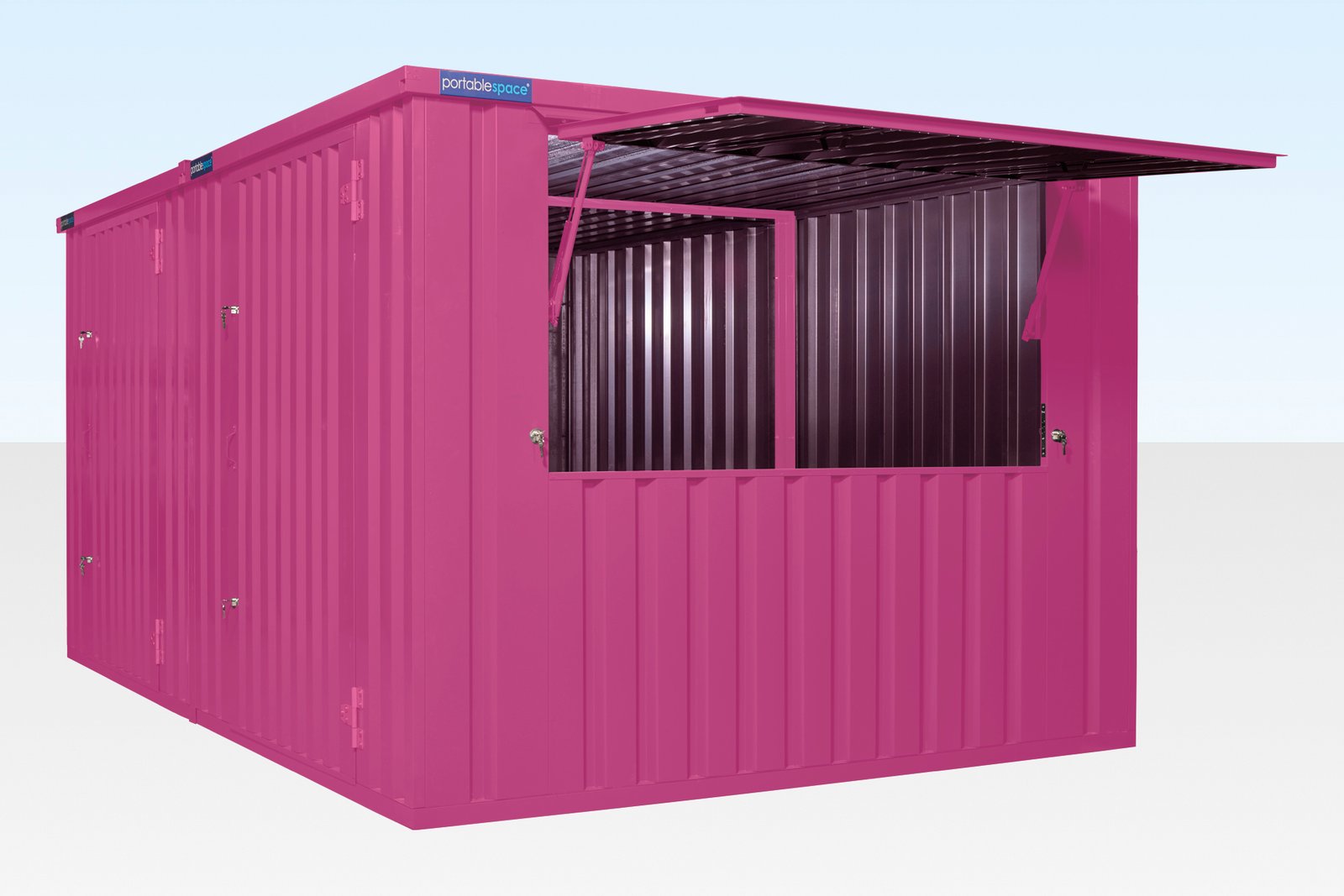 3m XL Flat Pack Kiosk – Side-Linked Store Bundle (Custom Color) - Image 3