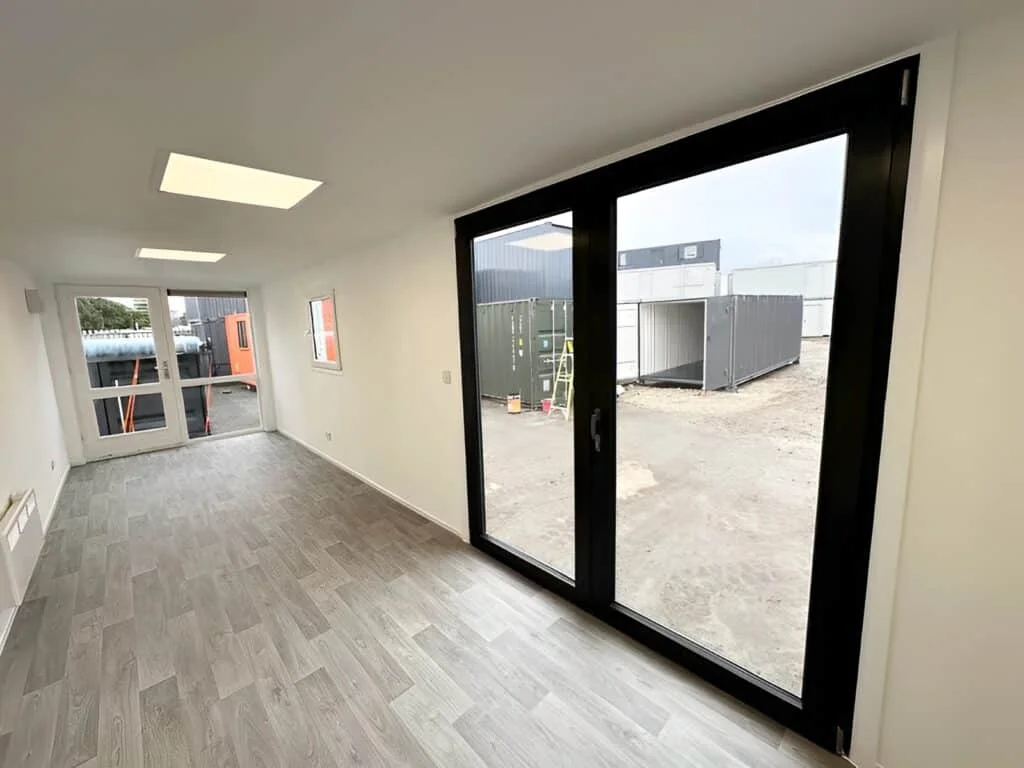 40ft Converted Shipping Container Office – Open Plan Portable Building - Image 8
