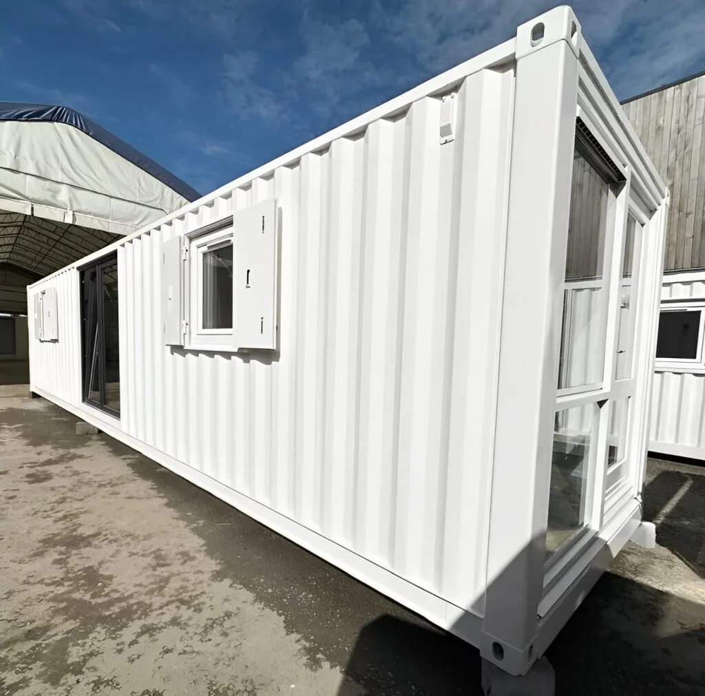 40ft Converted Shipping Container Office – Open Plan Portable Building - Image 4