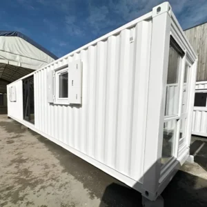 40ft Converted Shipping Container Office – Open Plan Portable Building