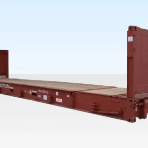 40ft Used Shipping Container - Flat Rack