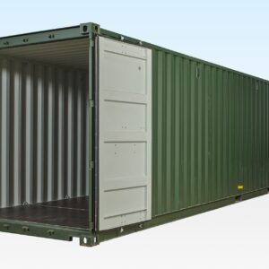 40ft Shipping Container — Green RAL6007
