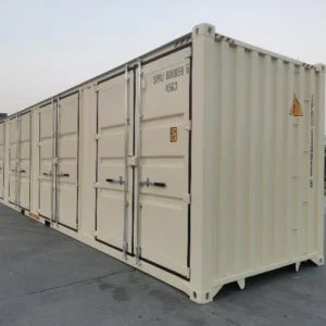 40ft High Cube One Trip Side Door Shipping Container