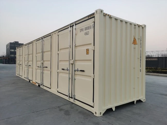 40ft High Cube One Trip Side Door Shipping Container