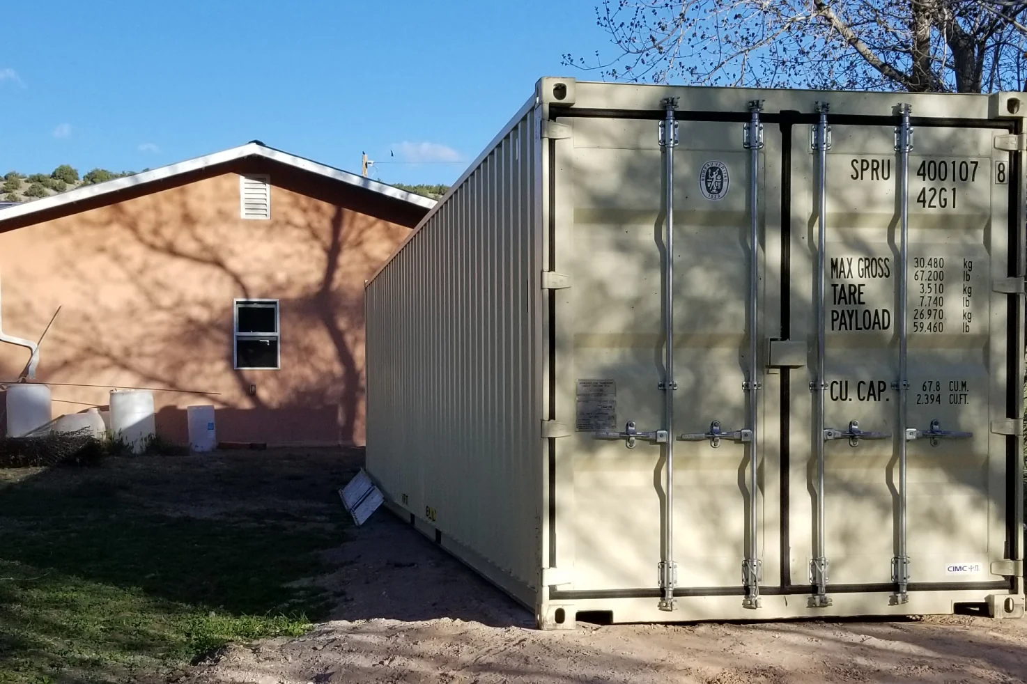 New and One-Trip Shipping Containers