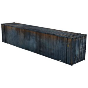 45ft High Cube Used Shipping Container – Blue