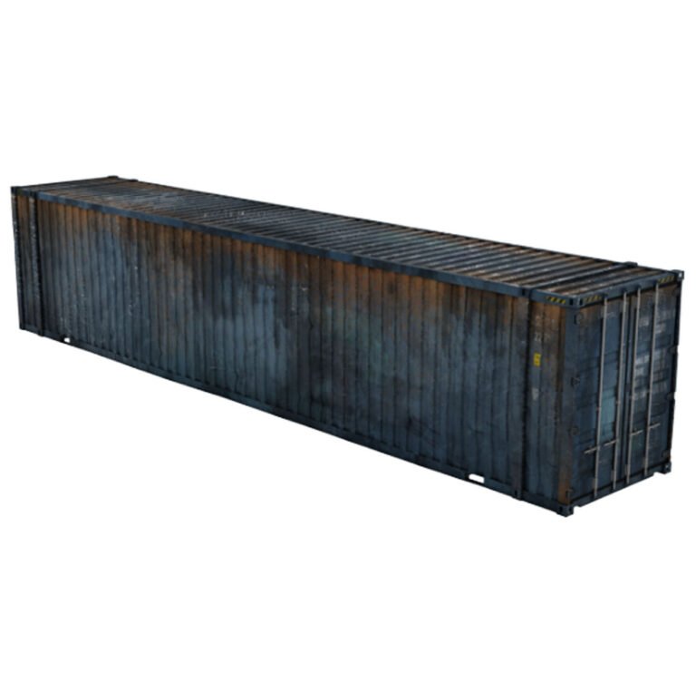 45ft High Cube Used Shipping Container – Blue