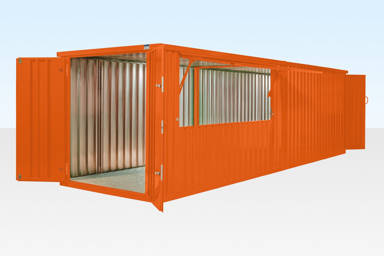 4m XL Flat Pack Kiosk - End-Linked Store Bundle (Custom Colour) - Image 2