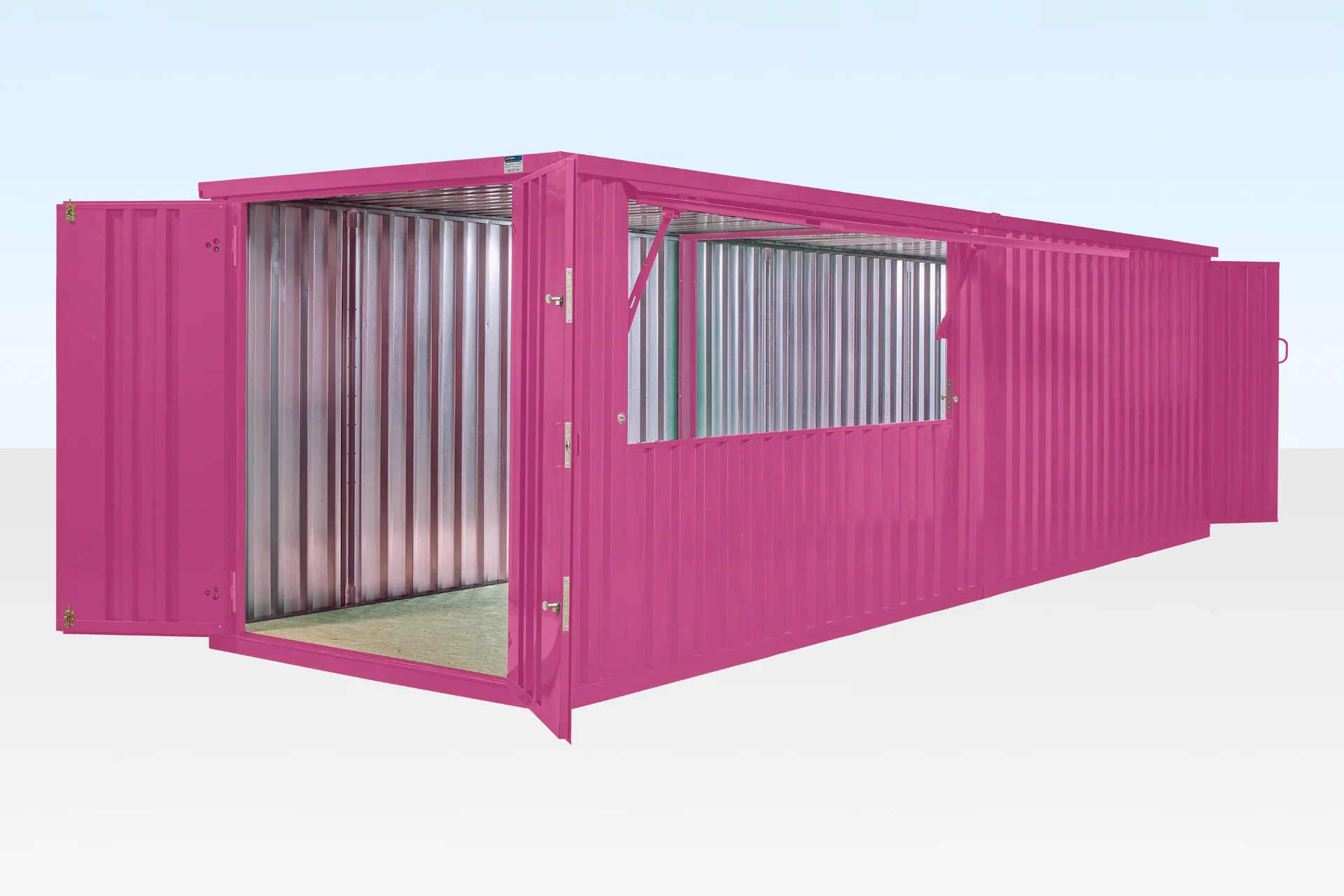 4m XL Flat Pack Kiosk - End-Linked Store Bundle (Custom Colour)
