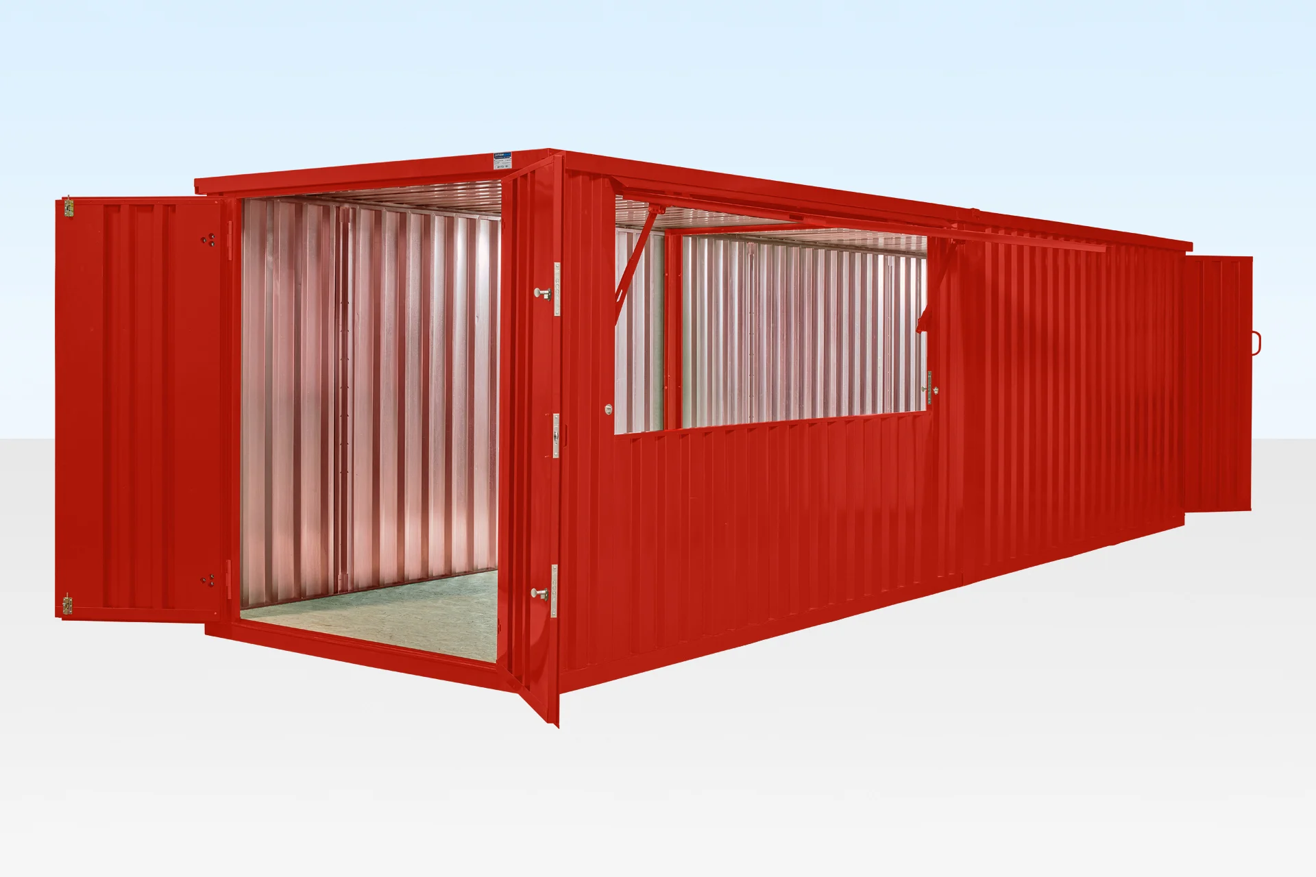 4m XL Flat Pack Kiosk - End-Linked Store Bundle (Custom Colour) - Image 4