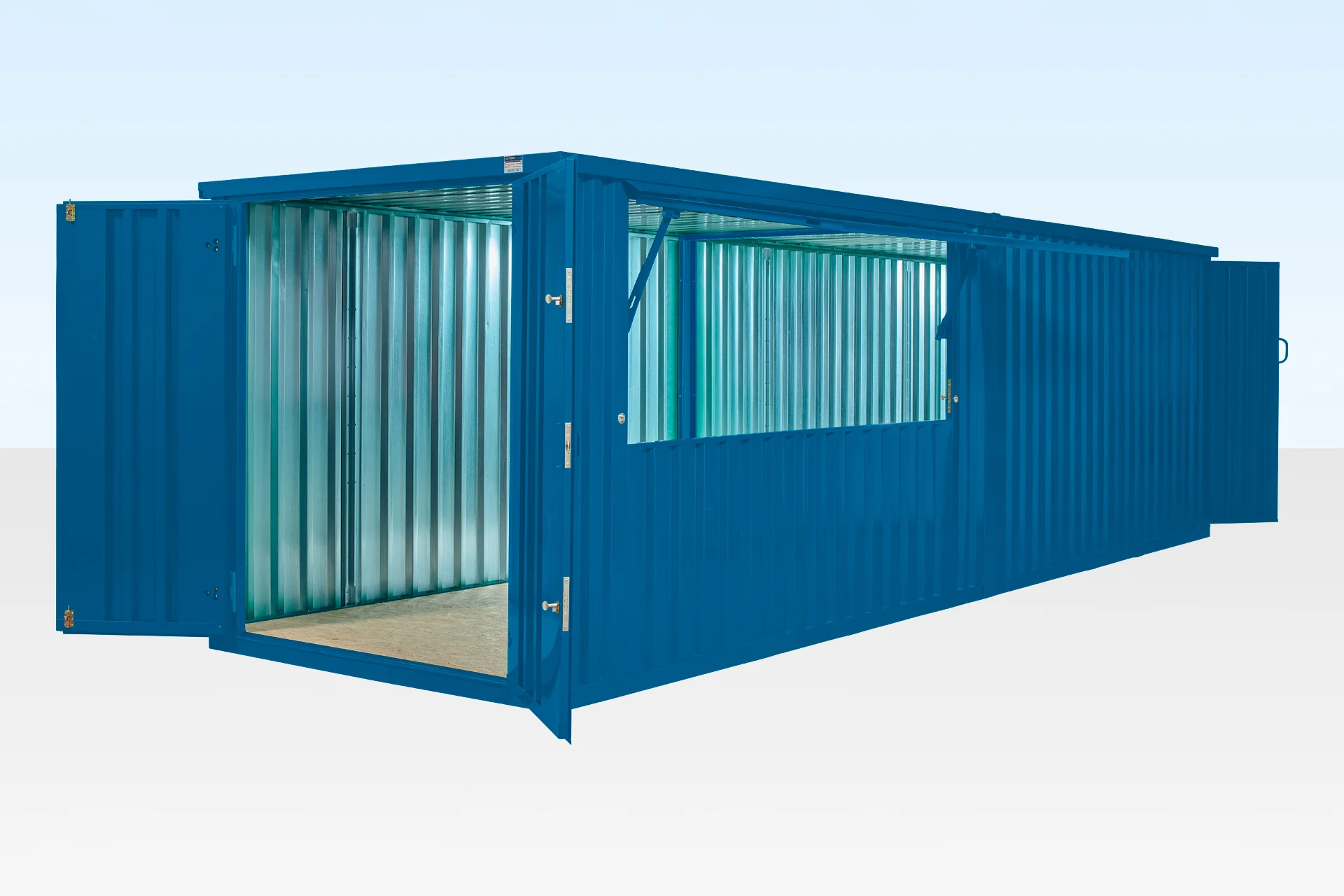 4m XL Flat Pack Kiosk - End-Linked Store Bundle (Custom Colour) - Image 7
