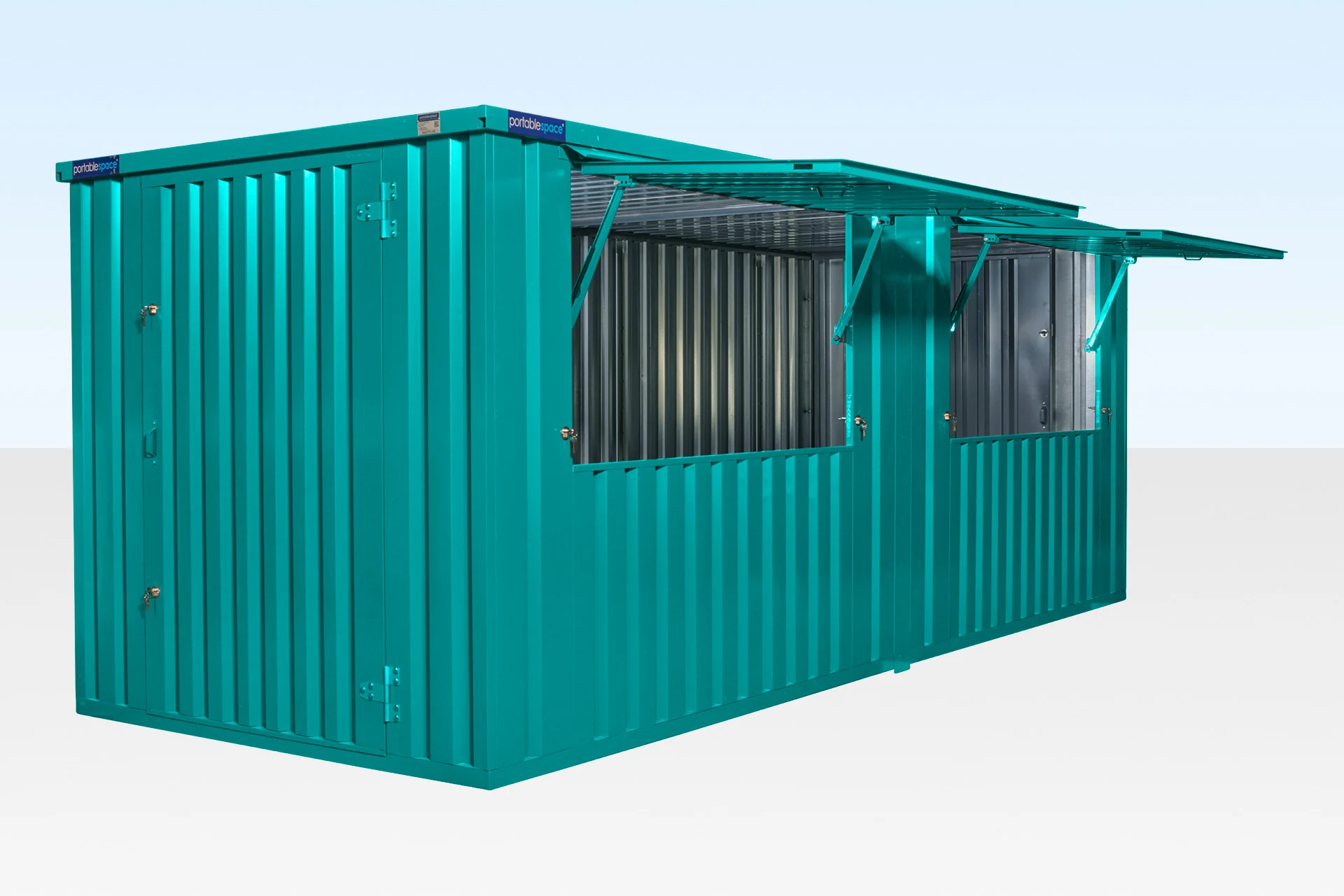6m x 2m End-Linked Flat Pack Kiosk Bundle - Custom Colour - Image 6