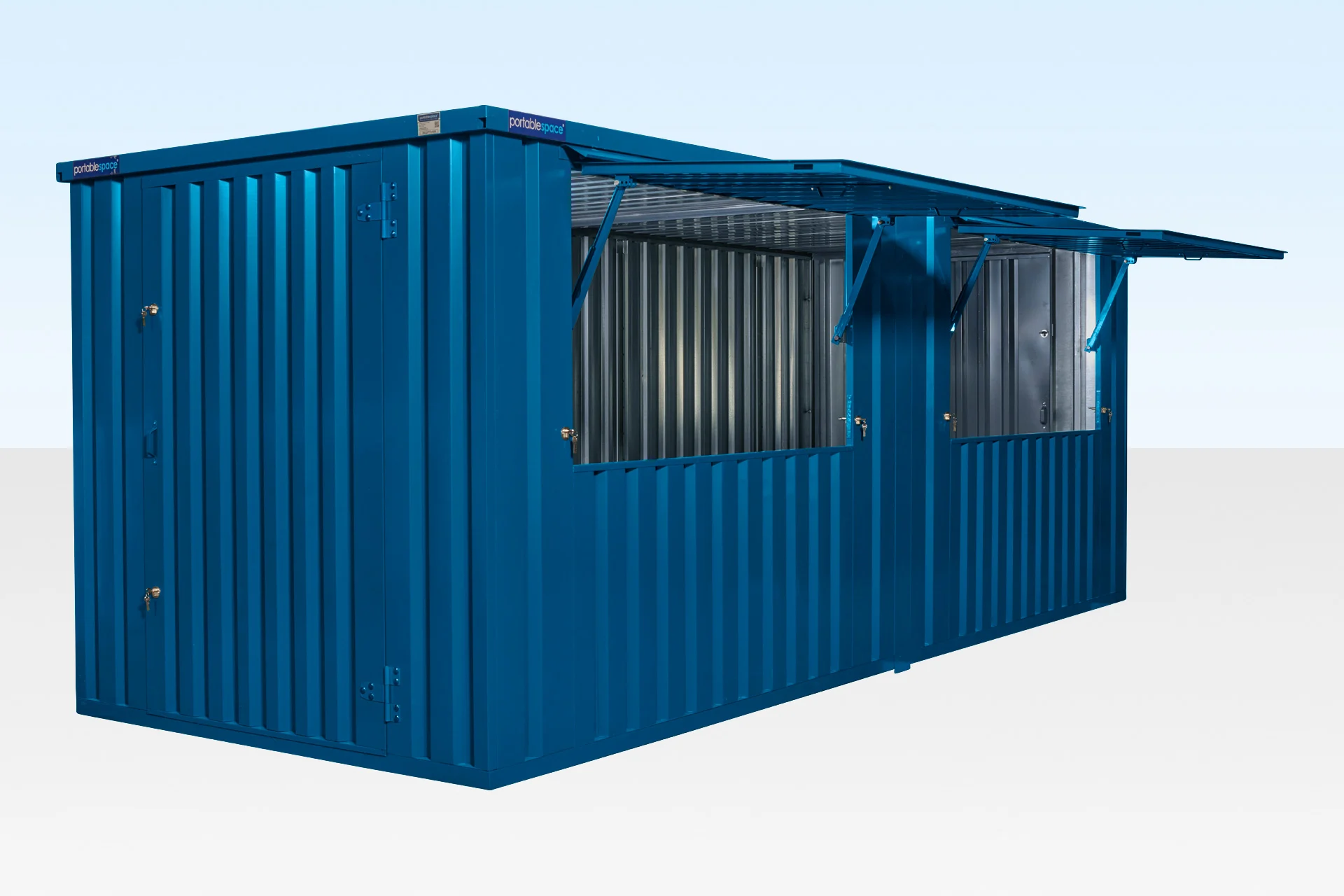 6m x 2m End-Linked Flat Pack Kiosk Bundle - Custom Colour - Image 4