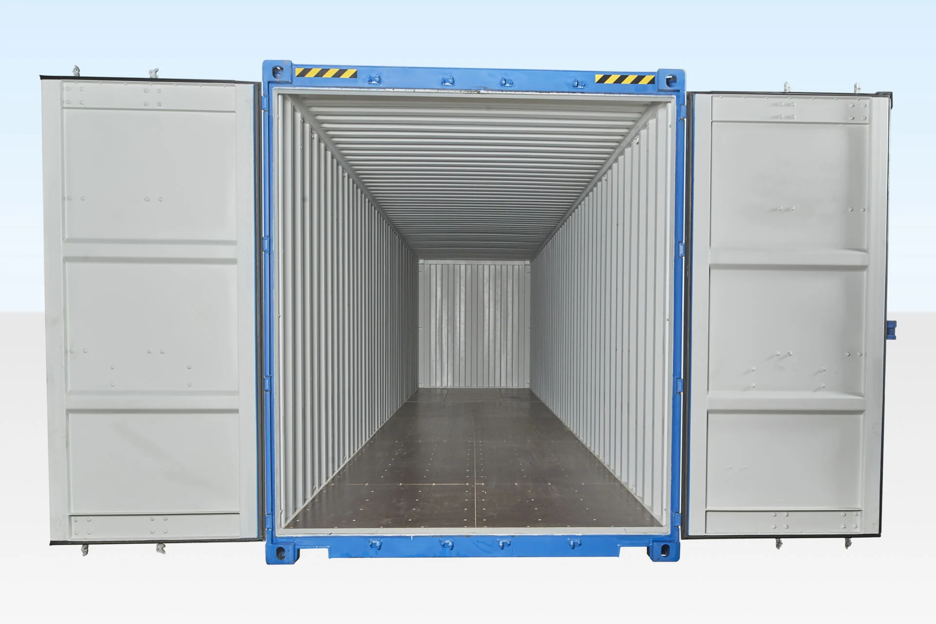 40ft High Cube Shipping Container – One Trip (Blue) - Image 5