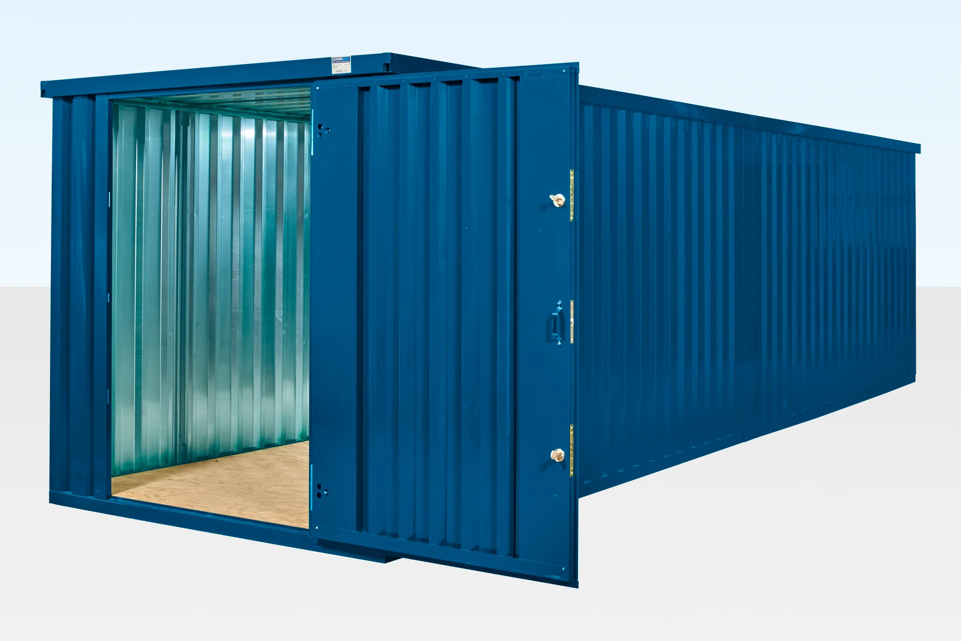 8m x 2.1m End-Linked Flat Packed Container Bundle - Custom Colour - Image 4