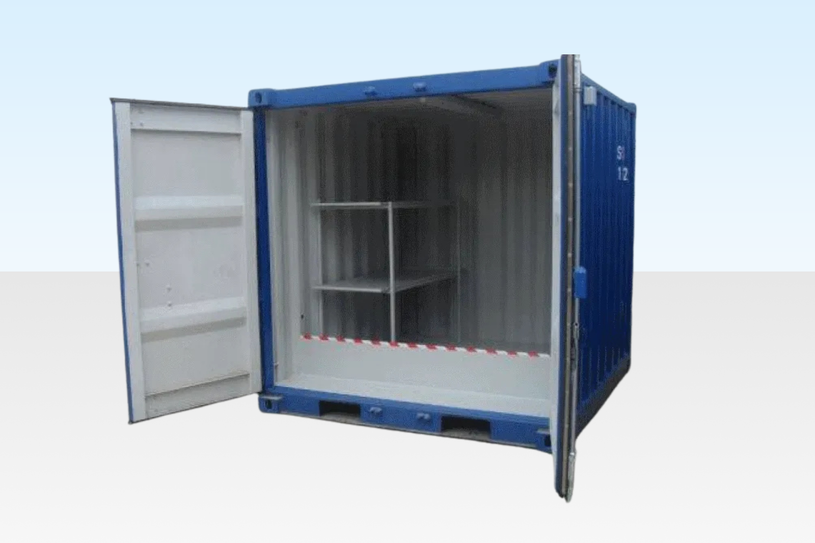 8ft Raised Bunded Store – Compact Hazardous Material Storage - Image 2