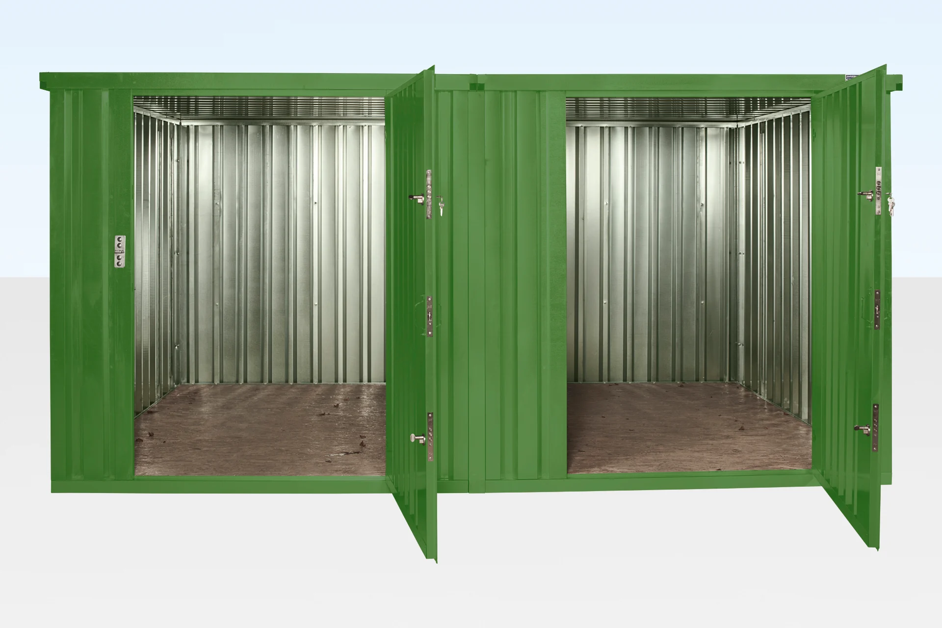 3m x 4.2m Side-Linked Flat Pack Container Bundle – Powder Coated (Custom Color) - Image 3