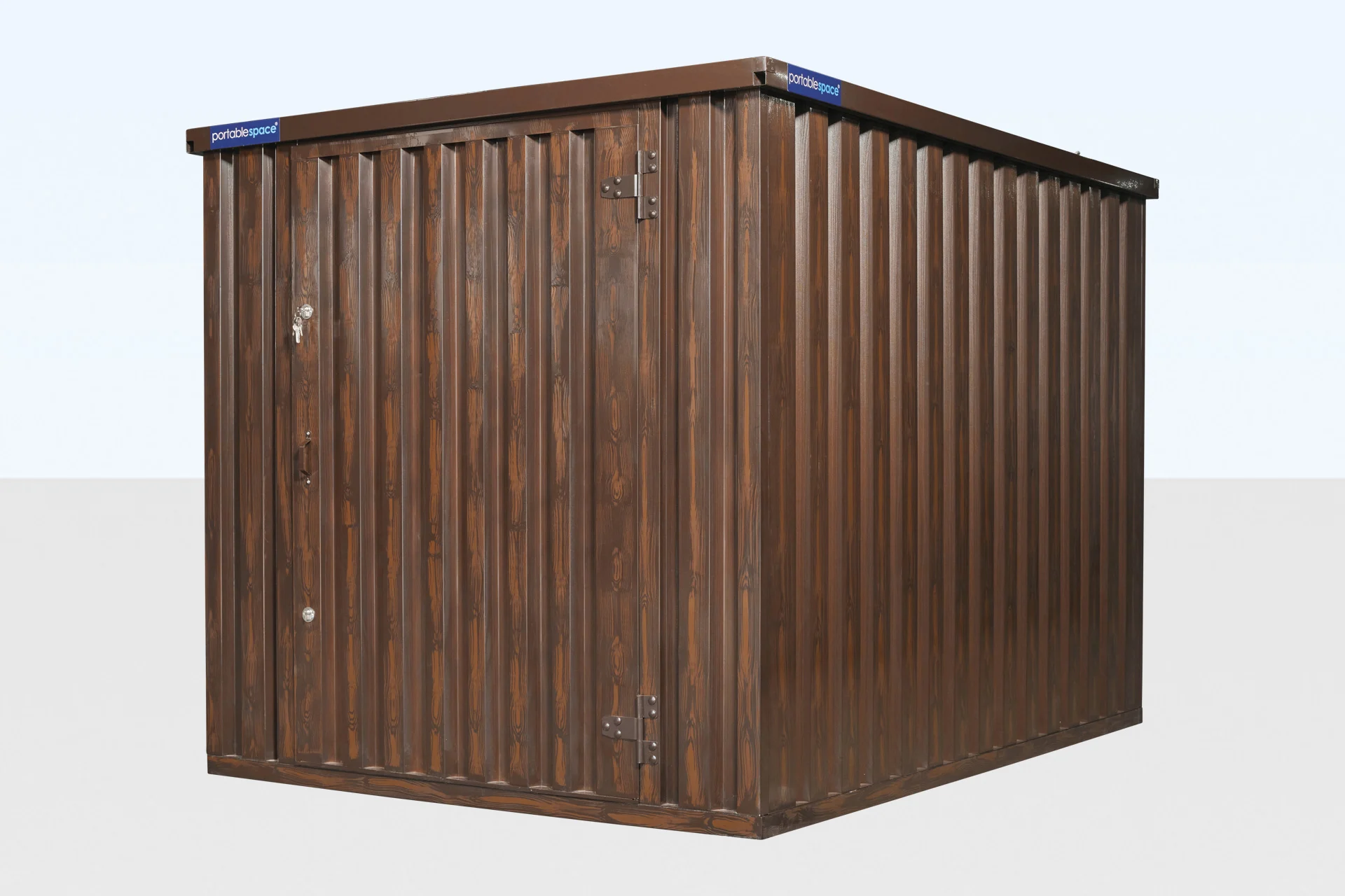 Wood Effect Flat Packed Storage Container — 3m x 2.1m - Image 4