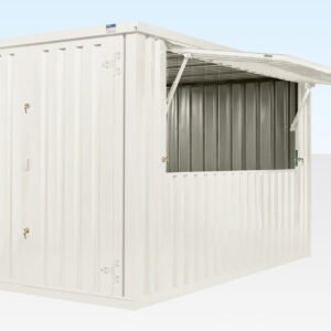 3m XL Flat Pack Kiosk — Custom Colour