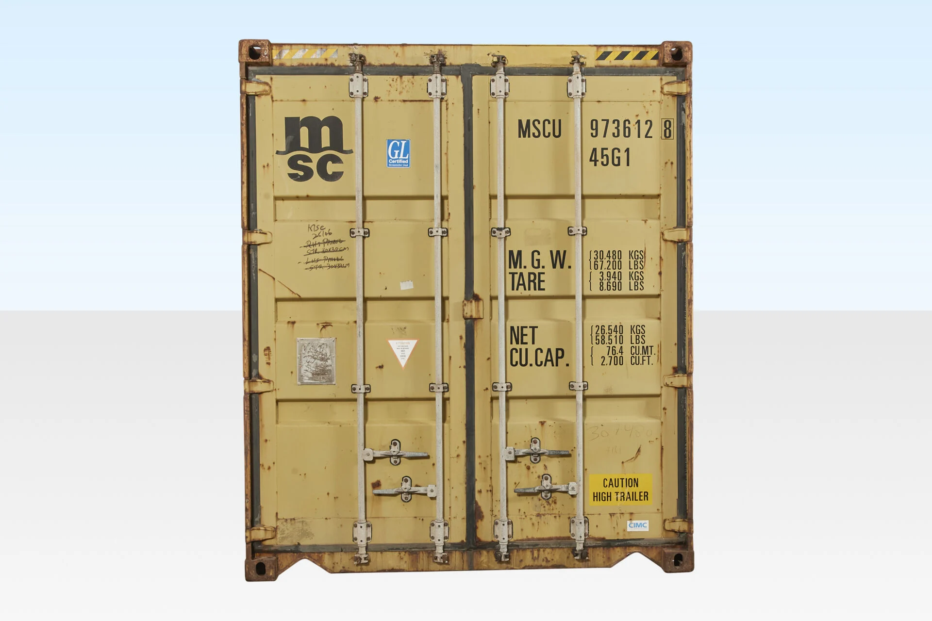 40ft x 8ft Used High Cube Shipping Container - Image 4