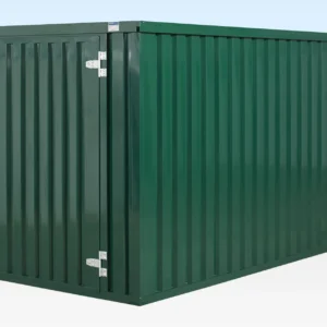 4m x 2.1m Flat Packed Store - Powder Coated
