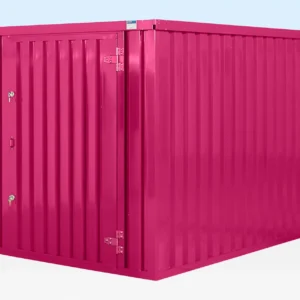 3m x 2.1m Flat Packed Storage Container - Custom Colour