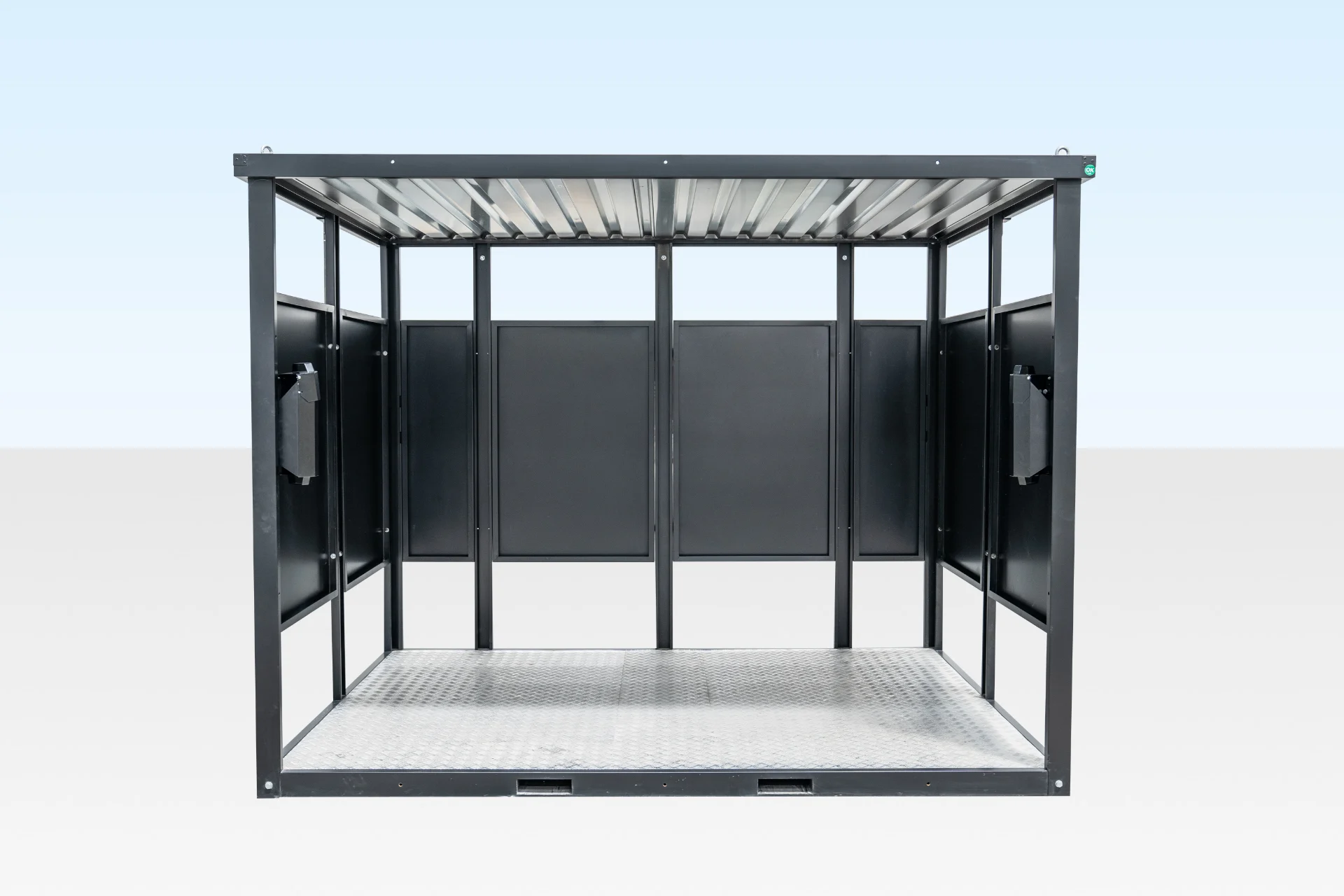 Flat Pack Smoking Shelter - Clad Shipping Containers - Image 5
