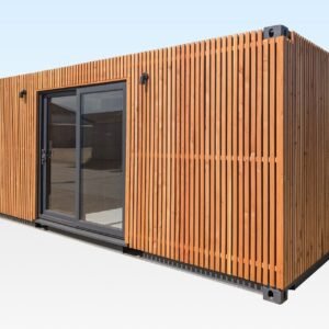 Cladded Container Garden Room - Insulated Workspace - Nationwide Delivery