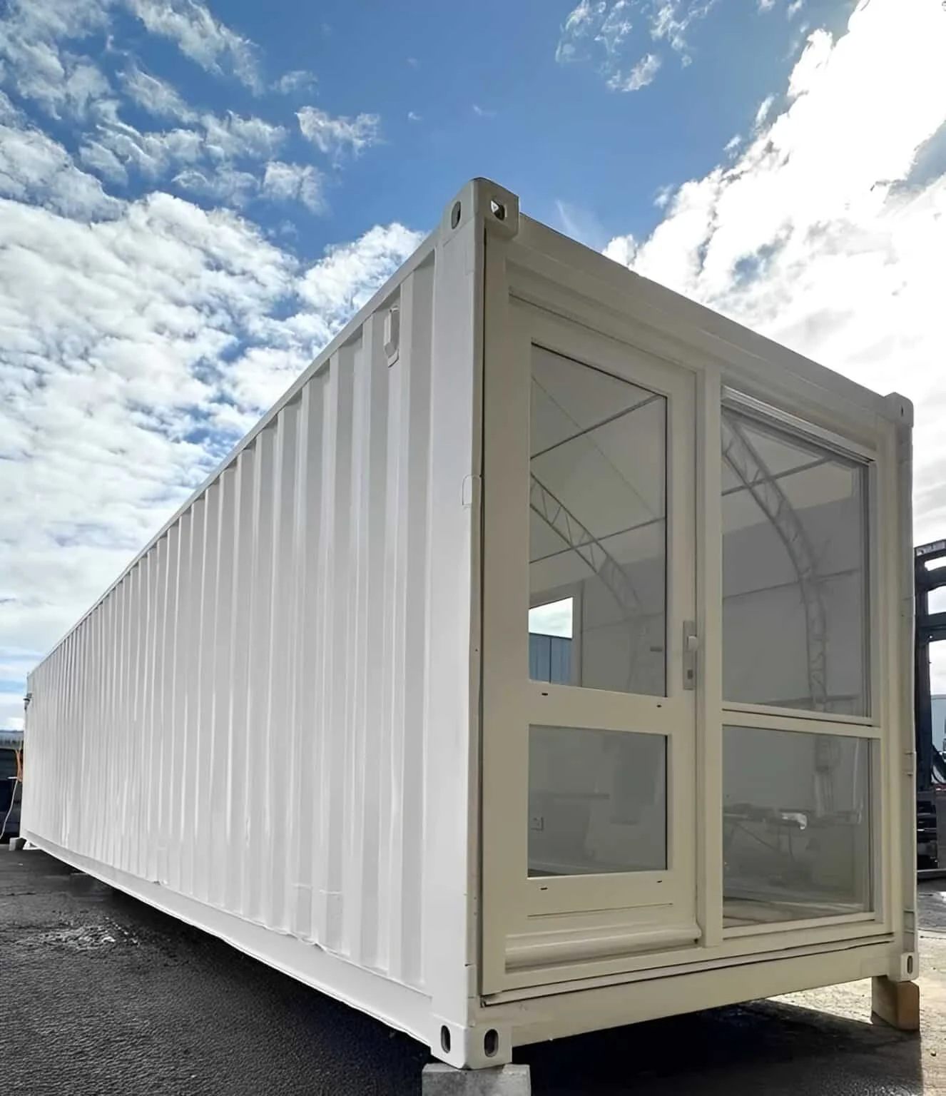 40ft Converted Shipping Container Office – Open Plan Portable Building - Image 7