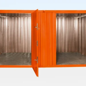 3m x 4.2m Side-Linked Flat Pack Container Bundle — Powder Coated (Custom Colour)