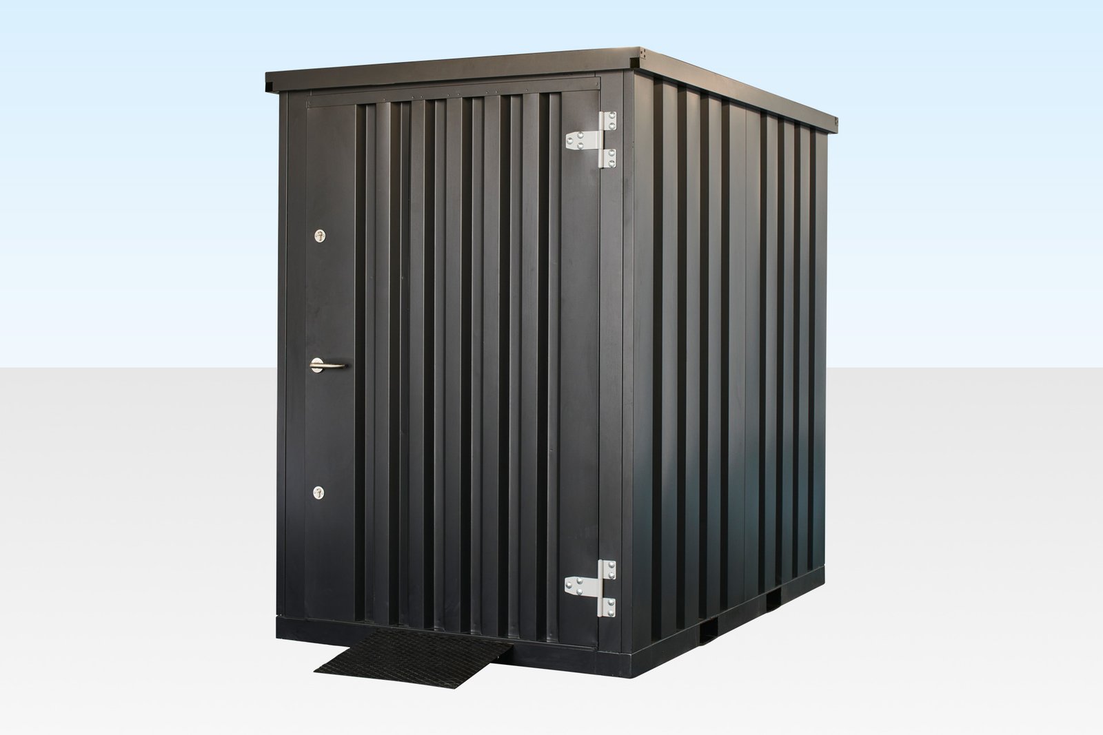 Flat Pack Metal Garden Store - Image 4