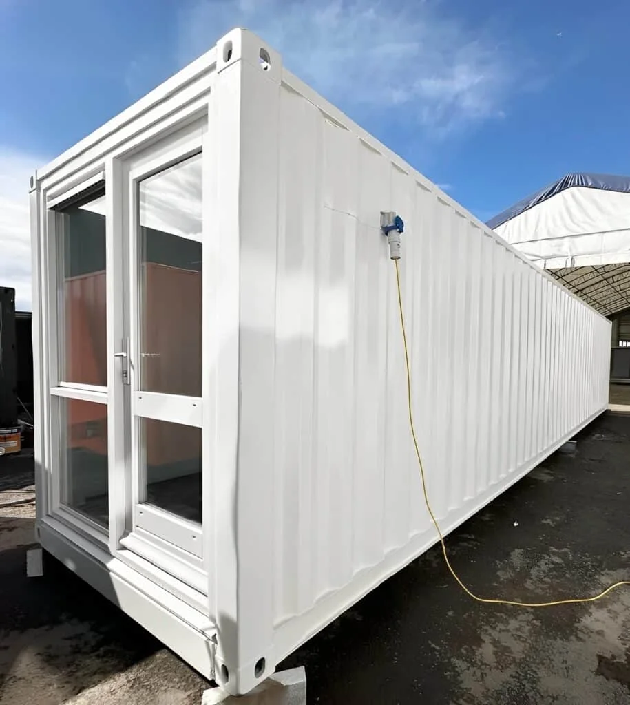 40ft Converted Shipping Container Office – Open Plan Portable Building - Image 13
