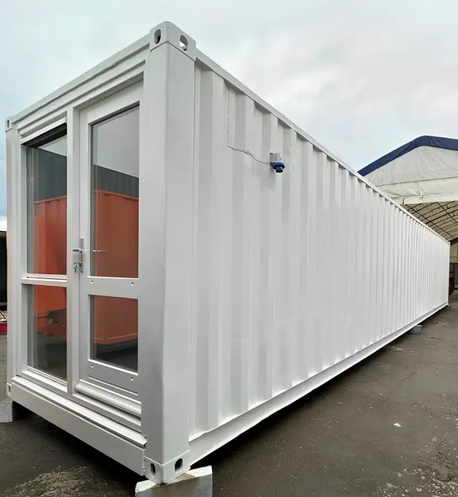 40ft Converted Shipping Container Office – Open Plan Portable Building - Image 5