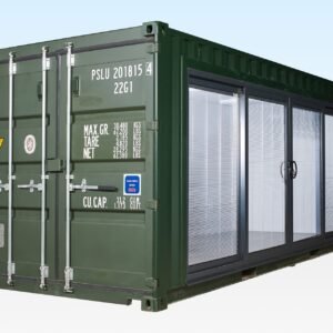 Shipping Container Home Garden Office — Insulated Modular Workspace