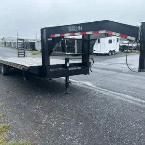 2021 Quality 8.5x24 Gooseneck Equipment Trailer