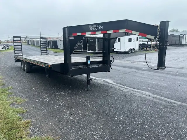 2021 Quality 8.5x24 Gooseneck Equipment Trailer
