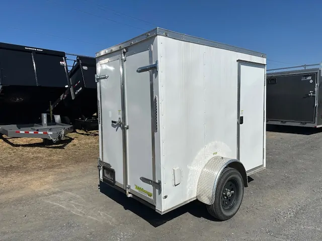2023 Fast Cargo 5x8 Enclosed Cargo Trailer - Image 4