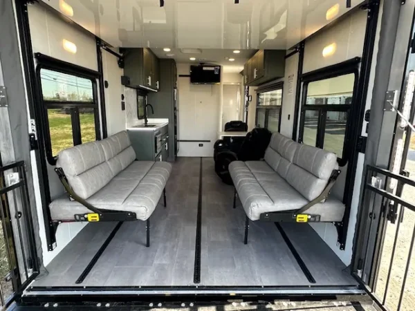 ATC 8.5x28 Aluminum Travel Trailer Toy Hauler - Image 5