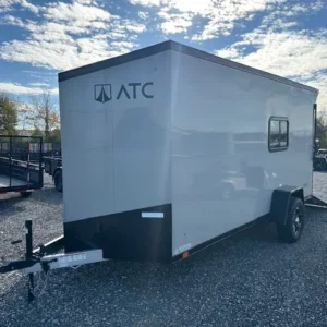 ATC 6.5x14 Aluminum Enclosed Trailer Adventure Package