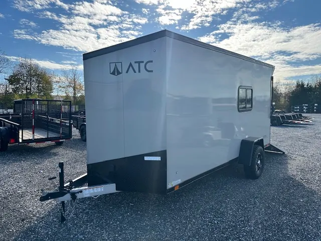ATC 6.5x14 Aluminum Enclosed Trailer Adventure Package