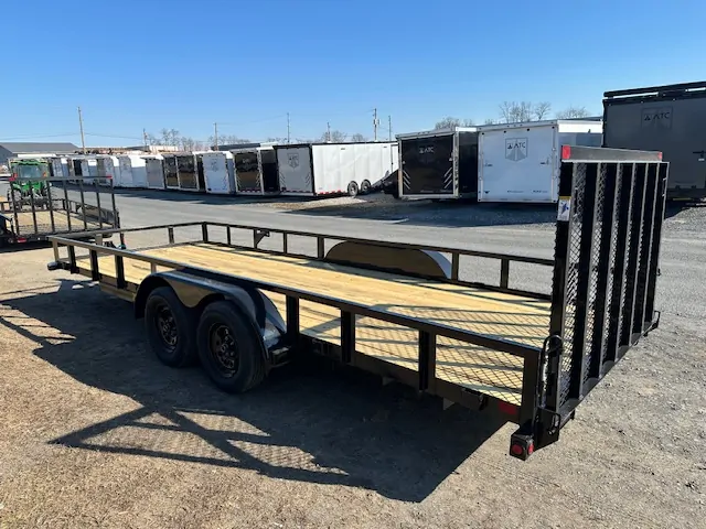 Big Tex 7x20 Landscape Utility Trailer Ramp Gate - Image 2